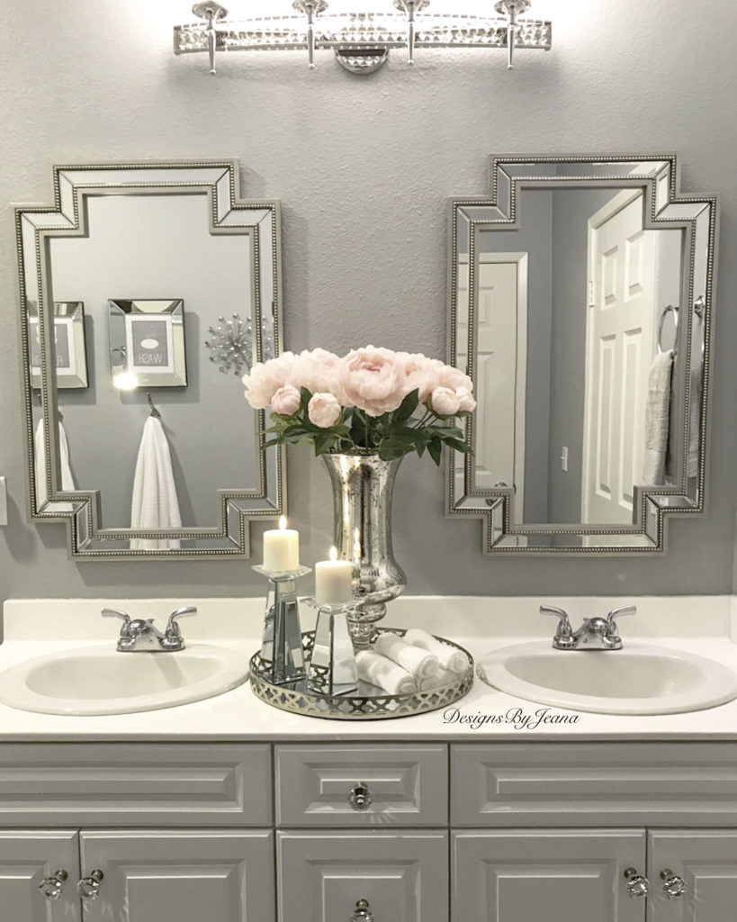 Apothecary Jar in Bathroom