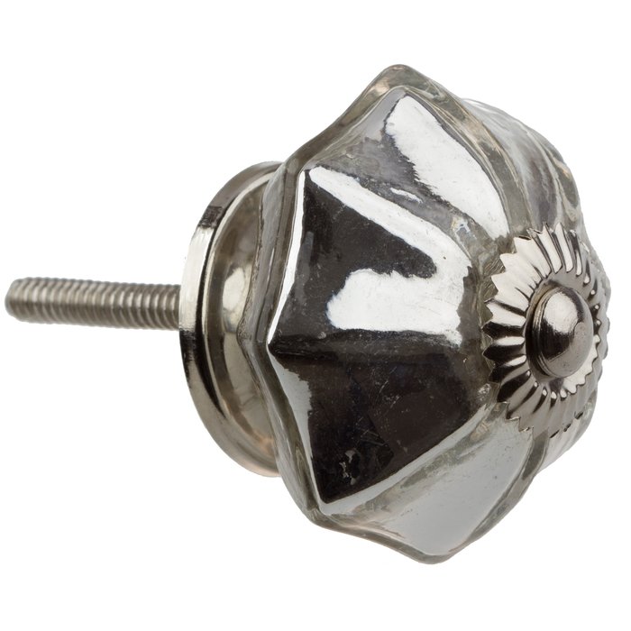 Mercury Glass Knob