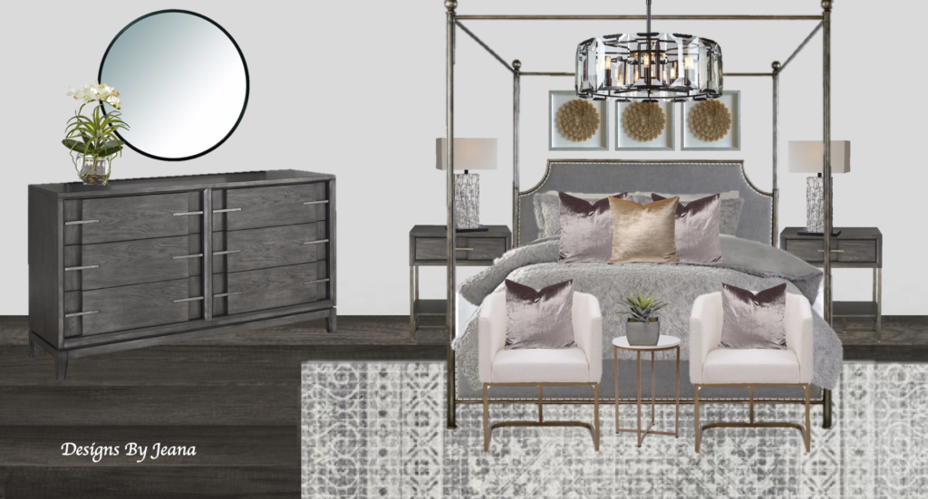 RH Inspired Bedroom Option 2