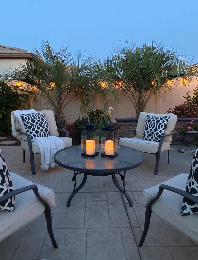 Backyard Patio Lighting