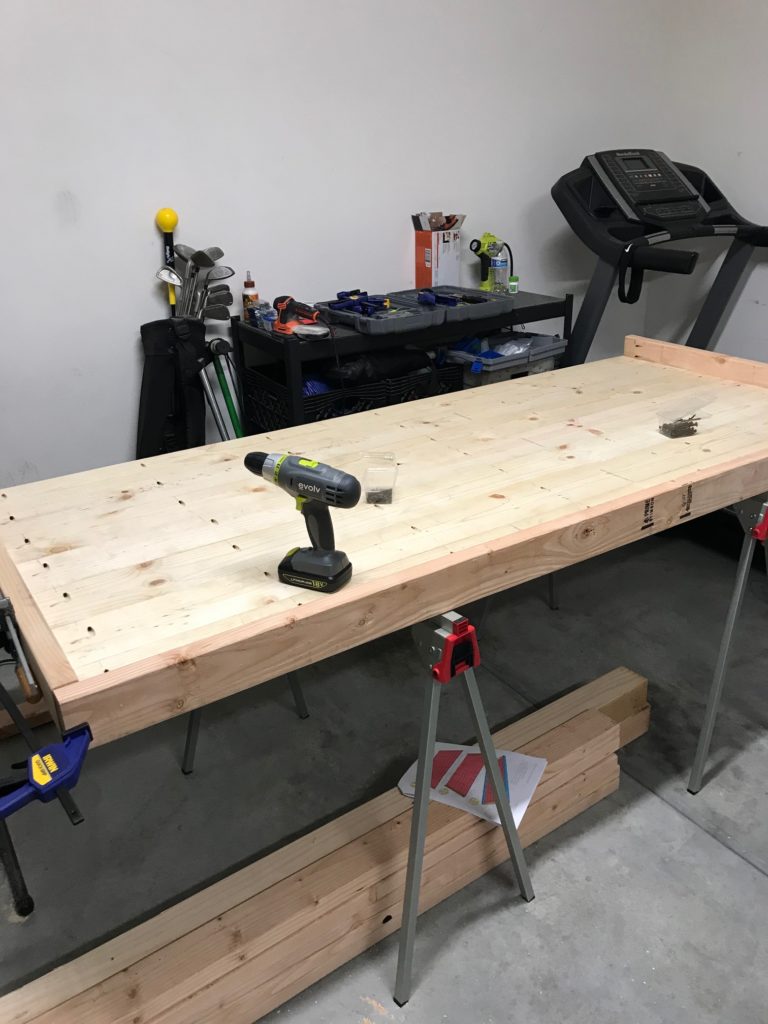 DIY Dining Table Top 2