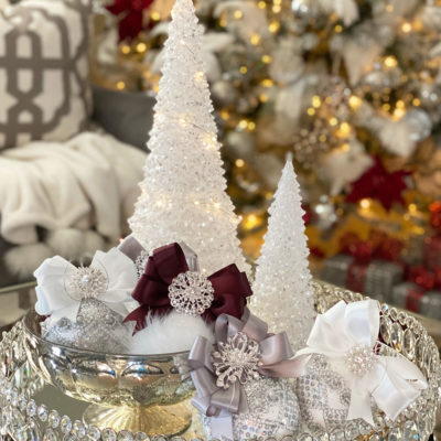 DIY Glam Christmas Ornaments