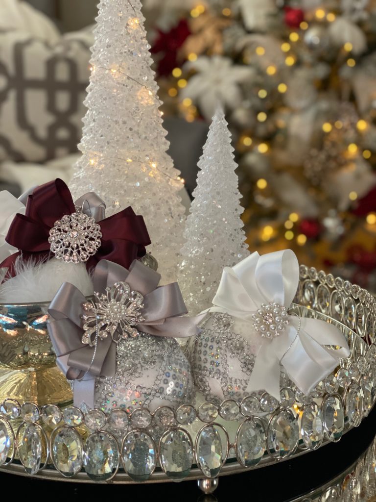 DIY Glam Christmas Ornaments