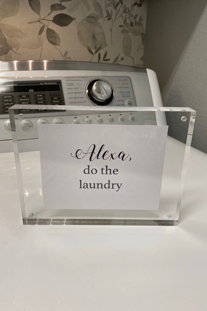 Laundry Room Free Printable 1
