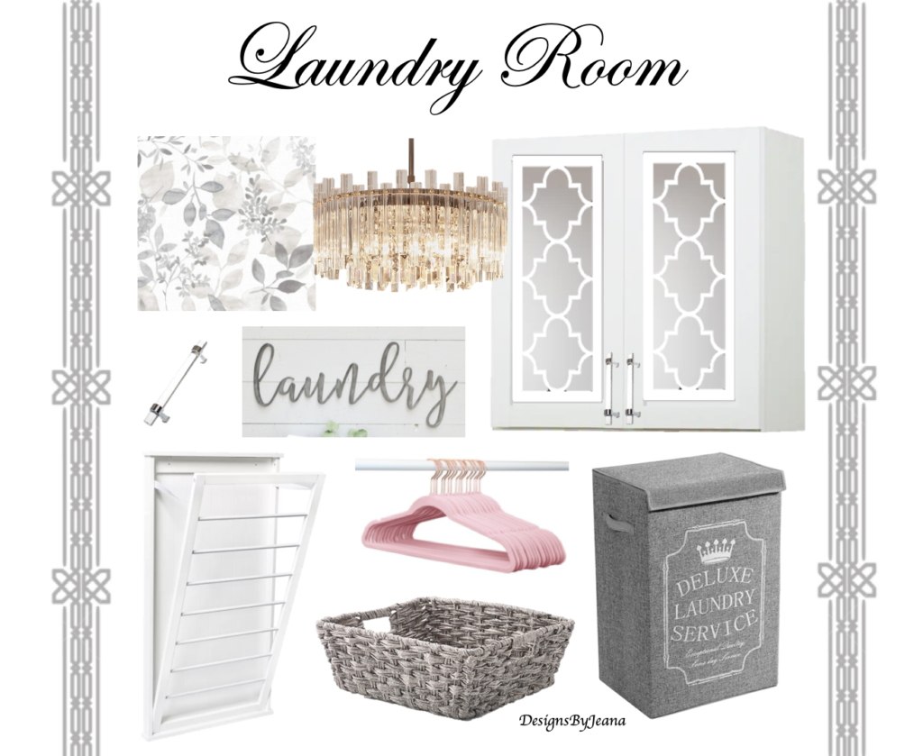 Laundry Room Design Board