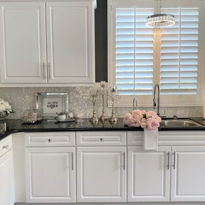 Beautiful DIY Peel-and-Stick Backsplash