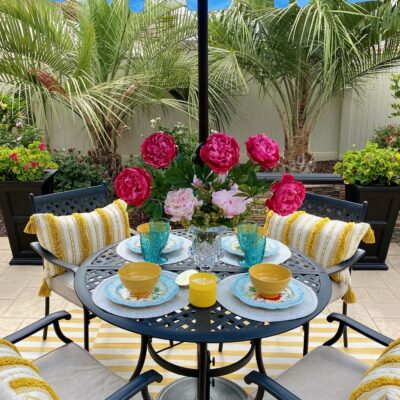 Outdoor Citrus Summer Refresh with Walmart